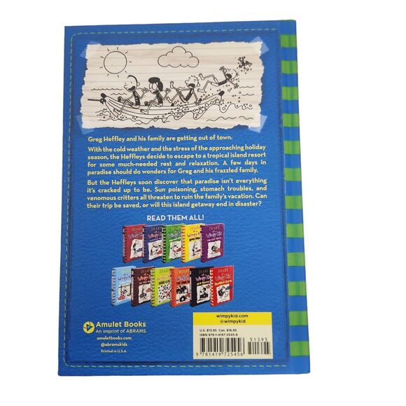 DIARY Of A WIMPY KID BOOKS LOT Of 9 HARDCOVER By JEFF KINNEY HB YA CLASSROOM - Picture 13 of 16